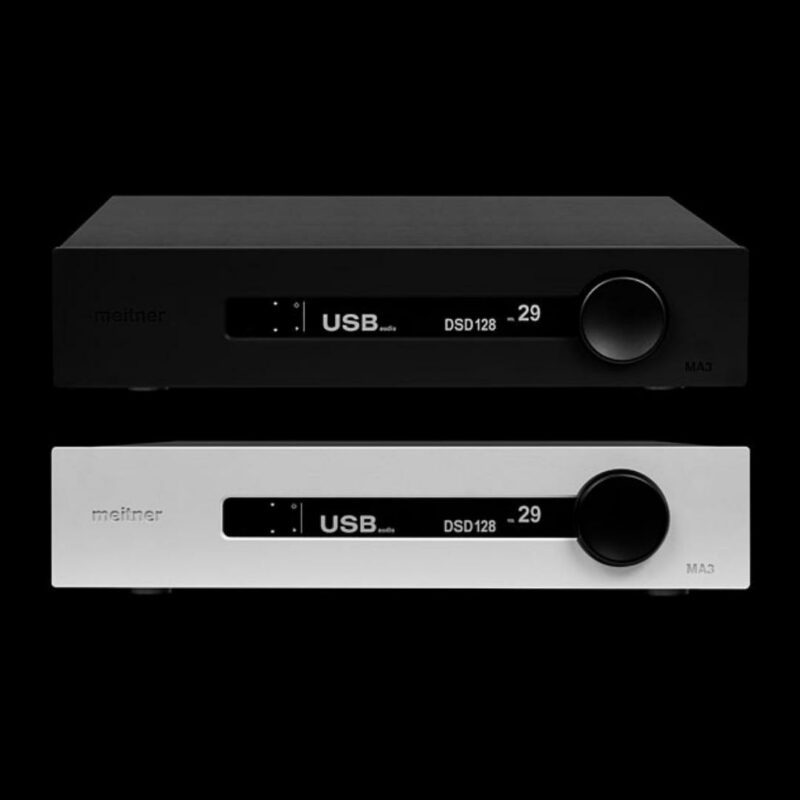Meitner MA3 DAC et streamer audiophile avec contôle de volume