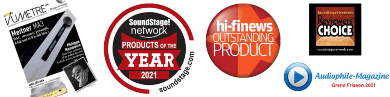 Meitner Audio MA3 test review award